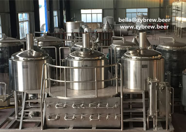 500L Three Vessels Brew House