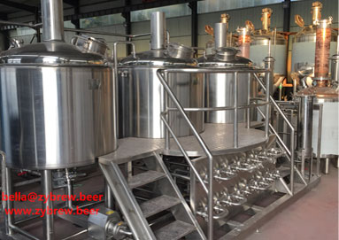 500L Three Vessels Brew House