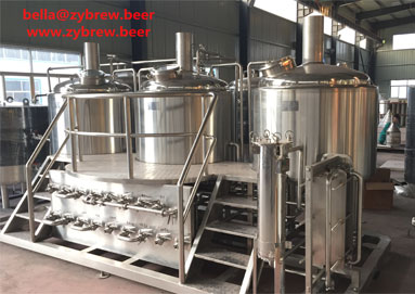 500L Three Vessels Brew House