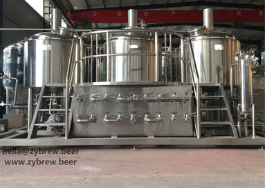 500L Three Vessels Brew House