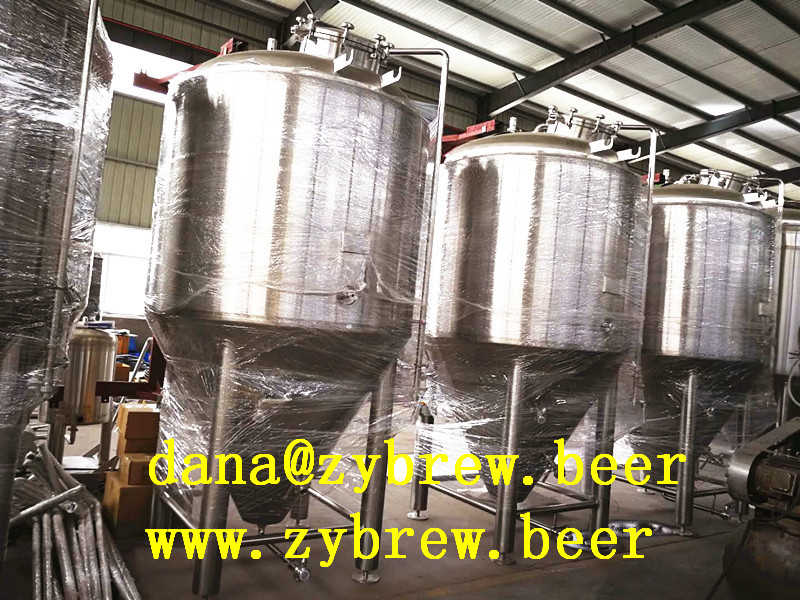 A 2000L Brewery System Is Installing In France