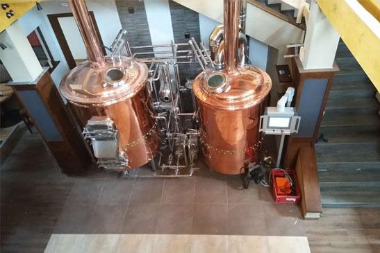 Traditional 3 Vessel Brewhouse