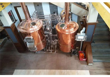 Traditional 3 Vessel Brewhouse