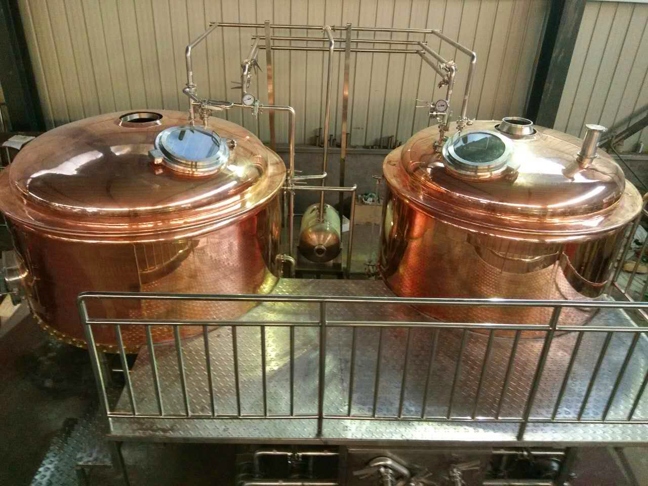 2000L Red Copper Brewery