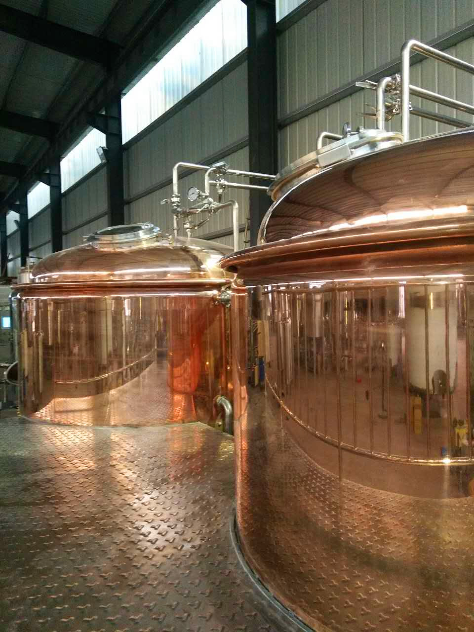 2000L Red Copper Brewery