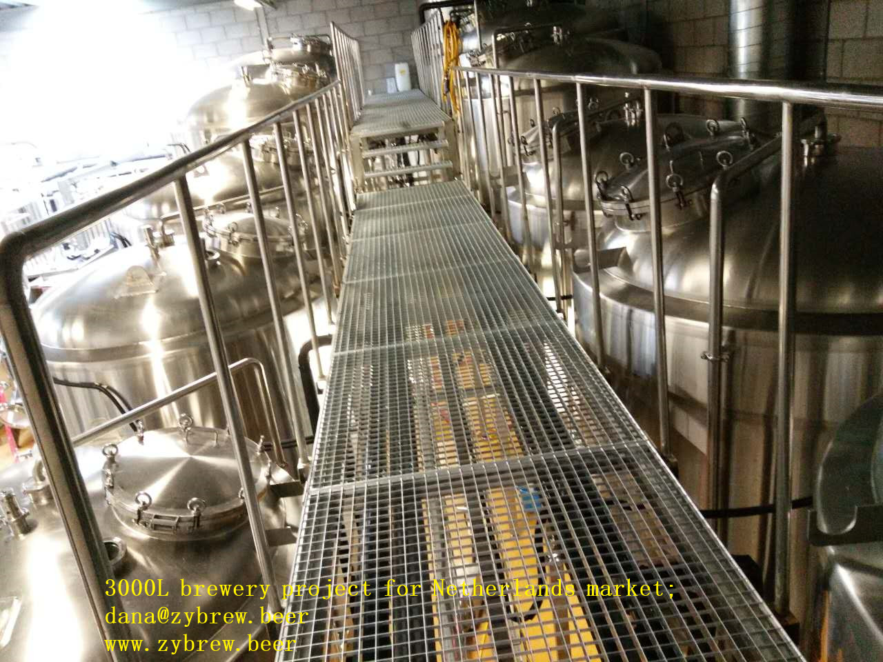 3000L brewery project