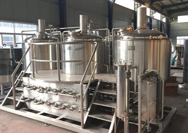 A complete 1000L brewery system