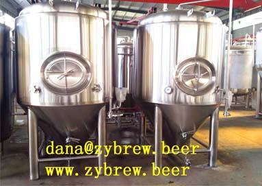 a 2000l Brewery System We Produced For Romania Market