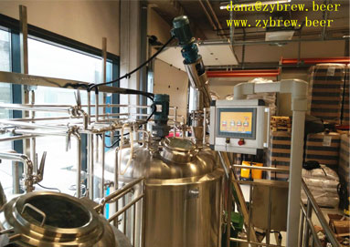 A 1000L Brewery System We Installed In Finland