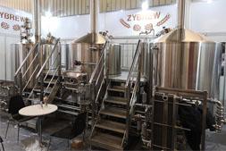 customized Traditional Three Vessel Brewhouse