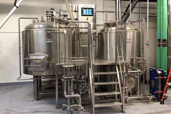 5BBL 7BBL 10BBL 15BBL Traditional Two Vessel Brewhouse