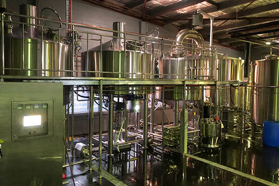 20BBL 30BBL 40BBL 50BBL Four Vessel Brewhouse